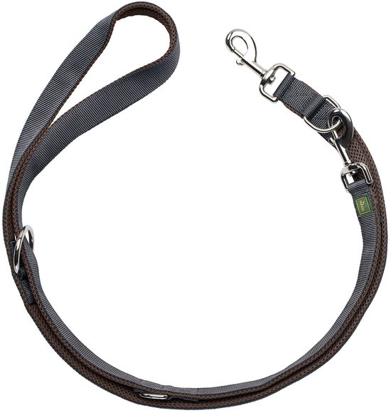 Joytale Dubbelzijdig reflecterende hondenriem, 180 cm/150 cm/120 cm, gevoerd handvat, stevige nylon riemen voor wandelen met middelgrote en grote