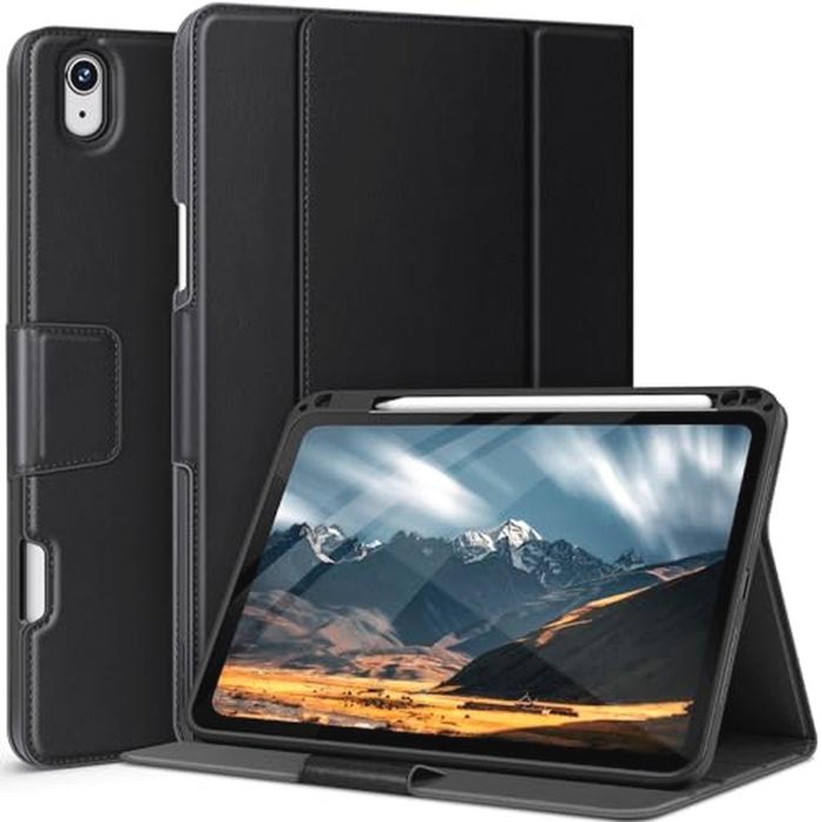 Hoesje voor iPad Air 11 inch met Potloodhouder en Multi-Stand