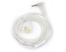 OFC Kabel met Microfoon voor KZ ZS10 Pro Hoofdtelefoons - Afneembaar en Gewoven
