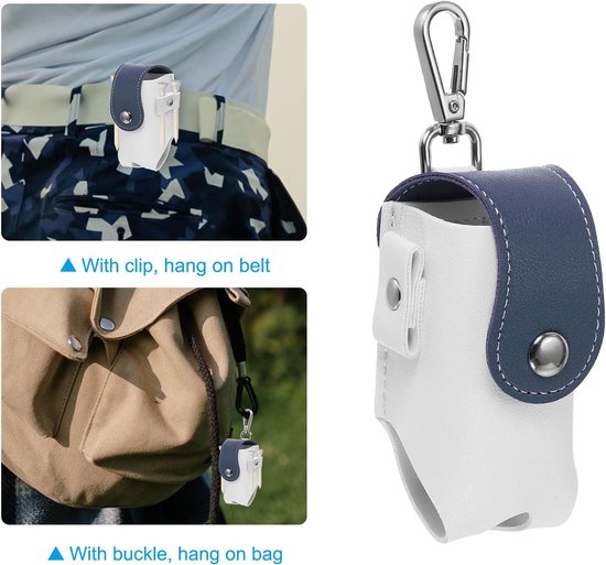 1 stuk, golftas, Golf，sportaccessoires，opberghoes voor haringen, opbergtas, heuptas, mini-versie, draagbare heuptas, geschikt voor buitensporten, blauw, 9,5*4,9*4,5 cm van Merkloos — afbeelding 5