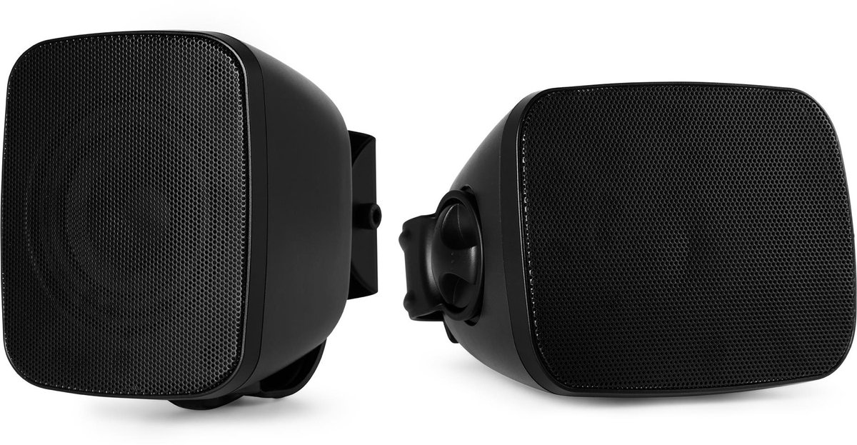 Power Dynamics BD30B outdoor speaker set - Buiten speakers - IPX5 waterdicht - 40W - Zwart