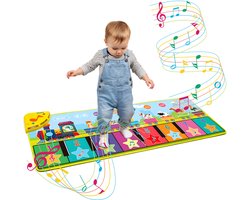 Magische Kinder Pianomat – Muziekmat – Speelgoed 2 Jaar – Speelgoed 3 Jaar – Speelgoed 4 Jaar – Speelgoed 5 Jaar – Montessori Speelgoed – Educatief Speelgoed – Jongens Speelgoed – Meisjes Speelgoed – Kinderspeelgoed