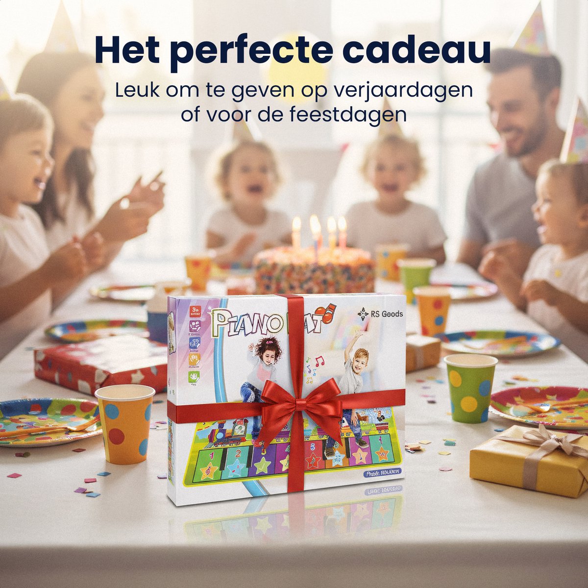 Magische Kinder Pianomat - Muziekmat - Speelgoed 2 Jaar - Speelgoed 3 Jaar - Speelgoed 4 Jaar - Speelgoed 5 Jaar - Montessori Speelgoed - Educatief Speelgoed - Jongens Speelgoed - Meisjes Speelgoed - Kinderspeelgoed — afbeelding 7