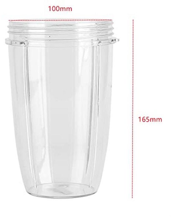 Juicer 900W - Vervangende Blender Cups - 18/24 oz, BPA-vrij, Vaatwasmachinebestendig van Merkloos — afbeelding 3