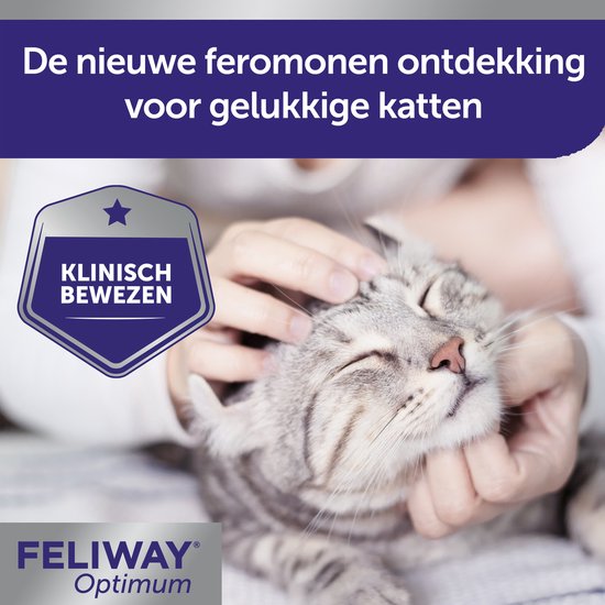 FELIWAY Optimum Startset | 1 Verdamper en Flacon 48ml |Anti-stress voor Kat