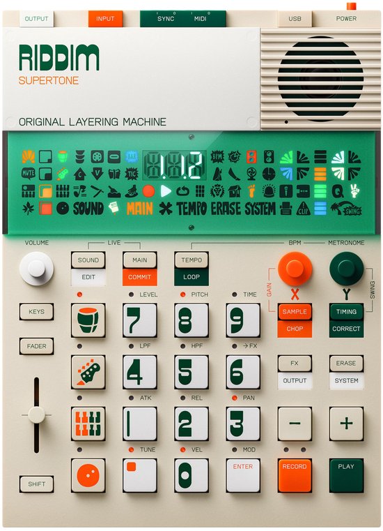 Teenage Engineering EP-40 Riddim Supertone Groovebox