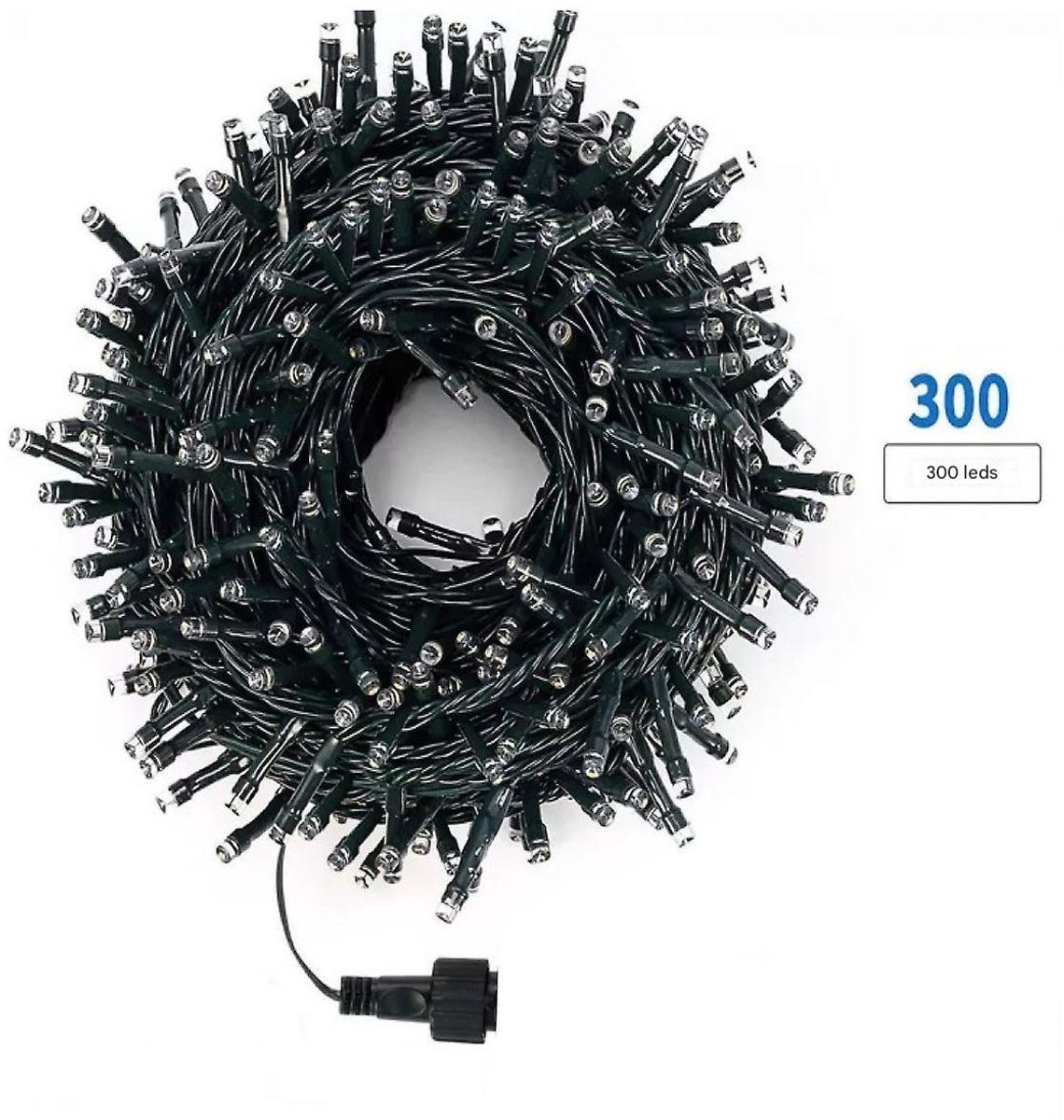 EXCITAT Buitenverlichting - LED-verlichting - Waterdichte sfeerverlichting - Geschikt voor balkons, kamers, feesten, bruiloften, festivals - Warm wit licht - 30 meter - 300 LED's