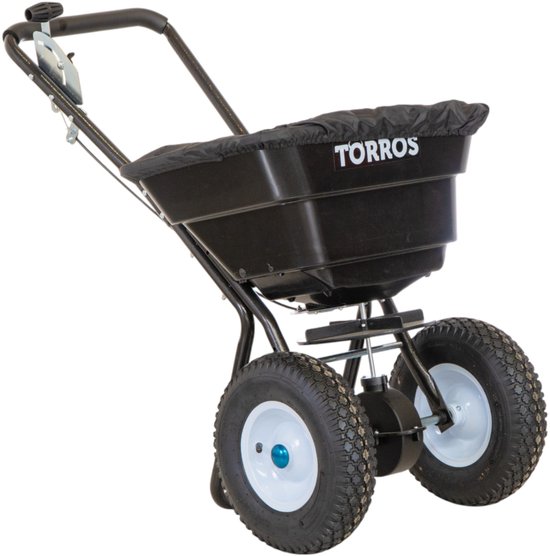 Strooiwagen 29 liter meststofstrooier zaaimachine 29 liter geduwd type Torros SW029 van Torros — afbeelding 2