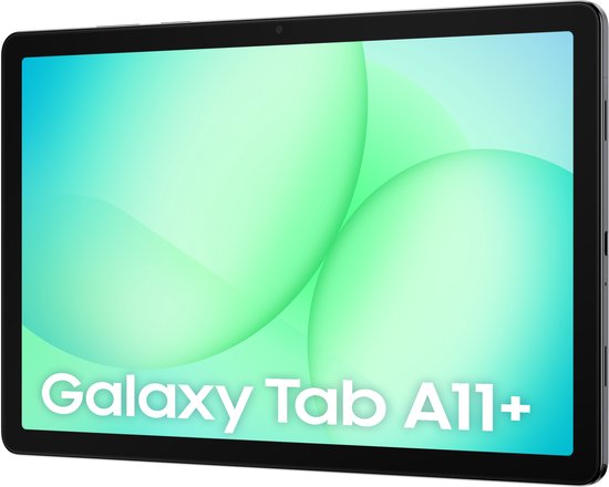 Samsung Galaxy Tab A11 Plus - Wi-Fi - 128GB - Gray + 1 jaar extra garantie