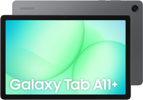 Samsung Galaxy Tab A11 Plus - Wi-Fi - 128GB - Gray + 1 jaar extra garantie