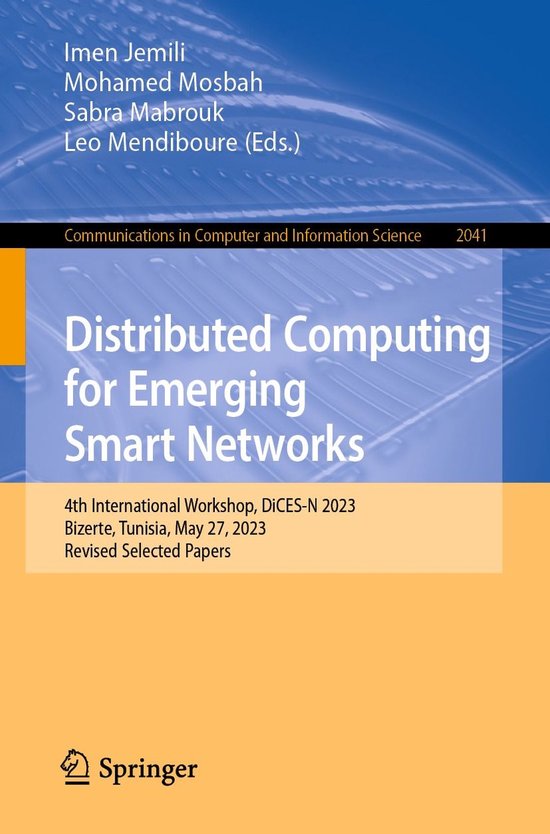 Springer Nature Proceedings Computer Science - Distributed C ... - cover