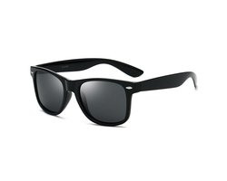 Glapeame-Gepolariseerde-Zonnebril-Uniseks-Zwart-UV400-Retro-Vintage-Klassiek-Sport-Bril-Autorijden-Kamperen