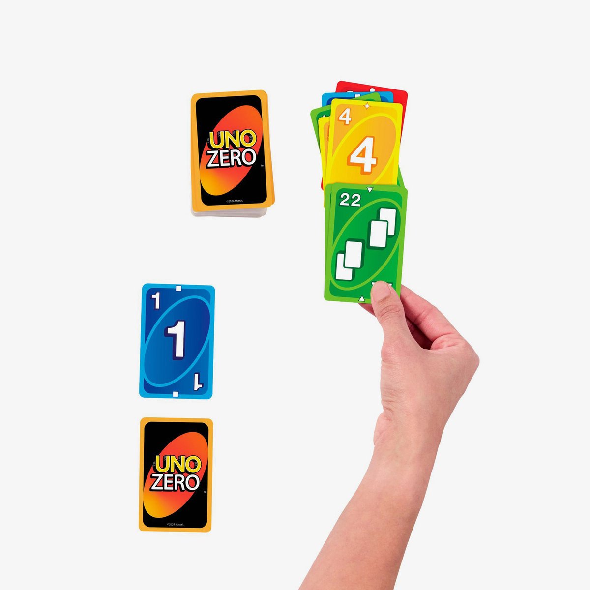 Mattel Games UNO Zero - Kaartspel voor kinderen, volwassenen en spelletjesavonden — afbeelding 5