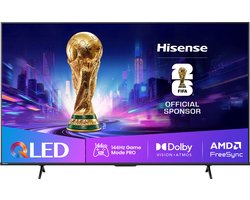 Hisense 65E7Q PRO - 65 inch - 4K QLED - 144hz - 2025 - Smart TV