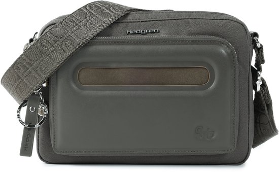 Hedgren Espresso Sac bandoulière femme avec protection RFID – Taille moyenne – Black Ink