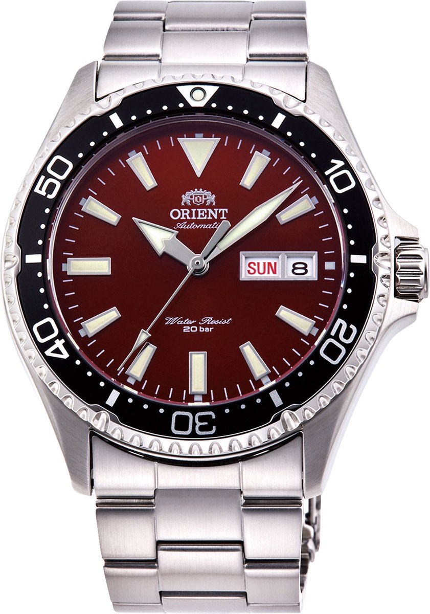 Orient Watches Kamasu Mako Iii 42 Mm Horloge Zilver