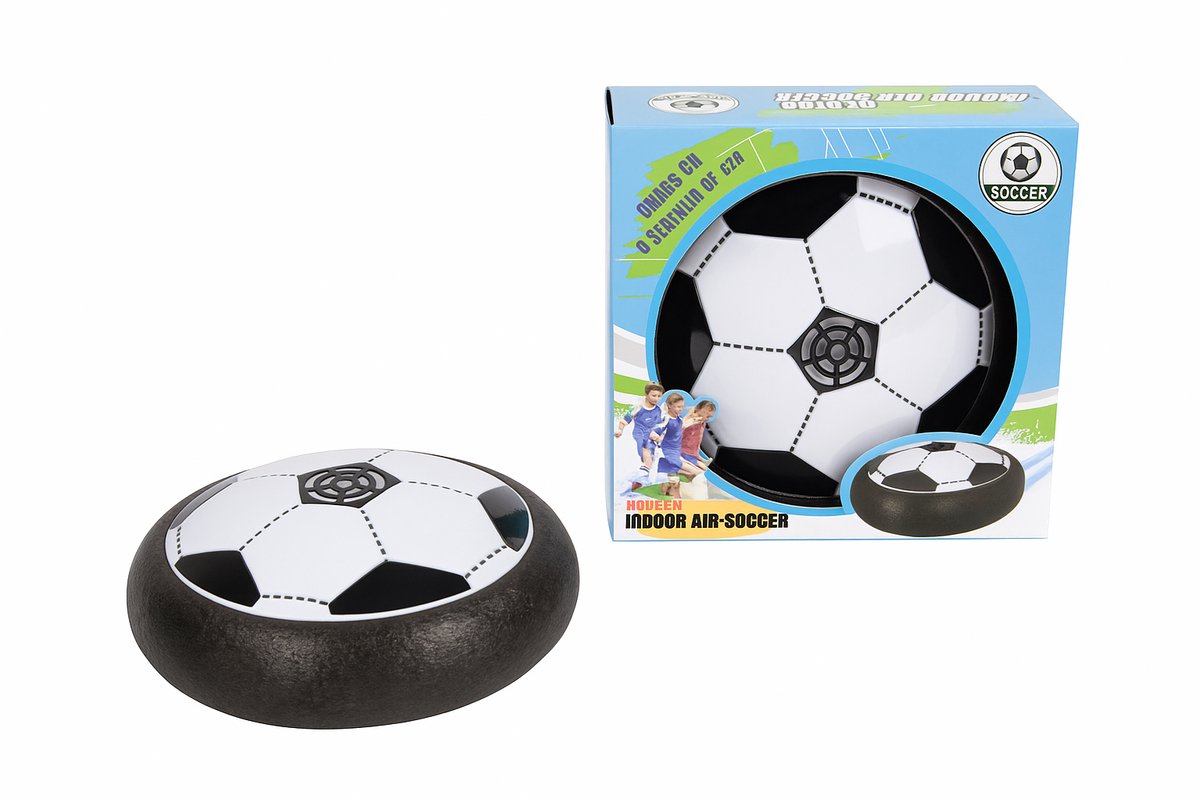 Zwevende Air Voetbal – Luchtvoetbal 14 cm – Speelgoed voor Binnen – Cadeau Kinderen