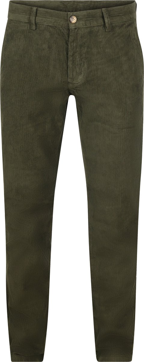 Steppin' Out Chino broek Flemm Corduroy Olive - Maat 52 - Heren - Mannen broeken