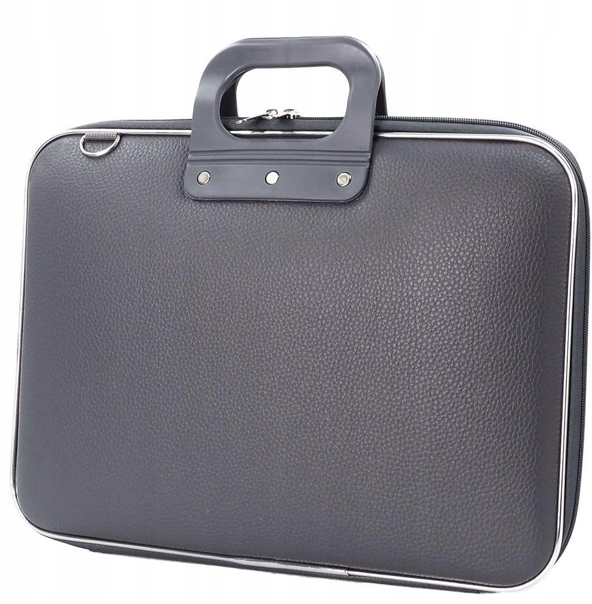 Dames & Heren Laptoptas 15,6" Donkergrijs, Versterkte Aktetas