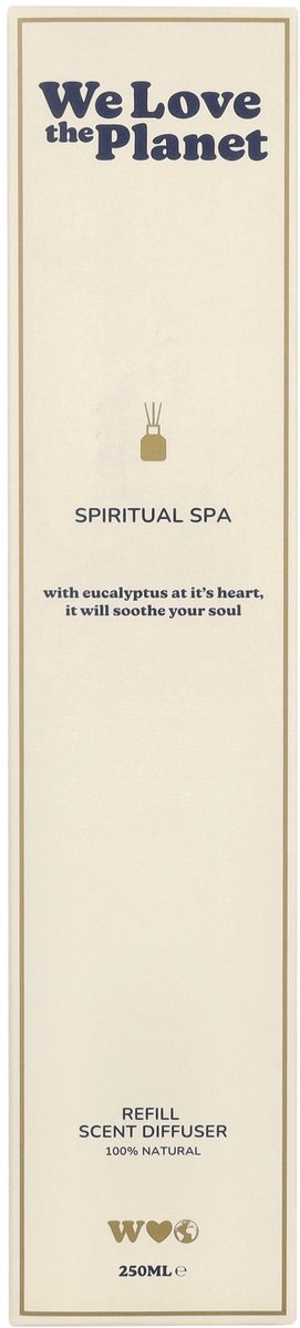 We Love The Planet Scent diffuser spiritual spa refill 250 Milliliter