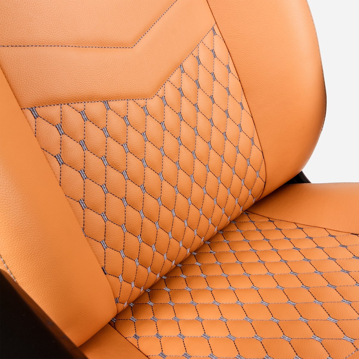 Noblechairs ICON Series leren gamestoel Cognac/Zwart (Echt Leder) – foto 6