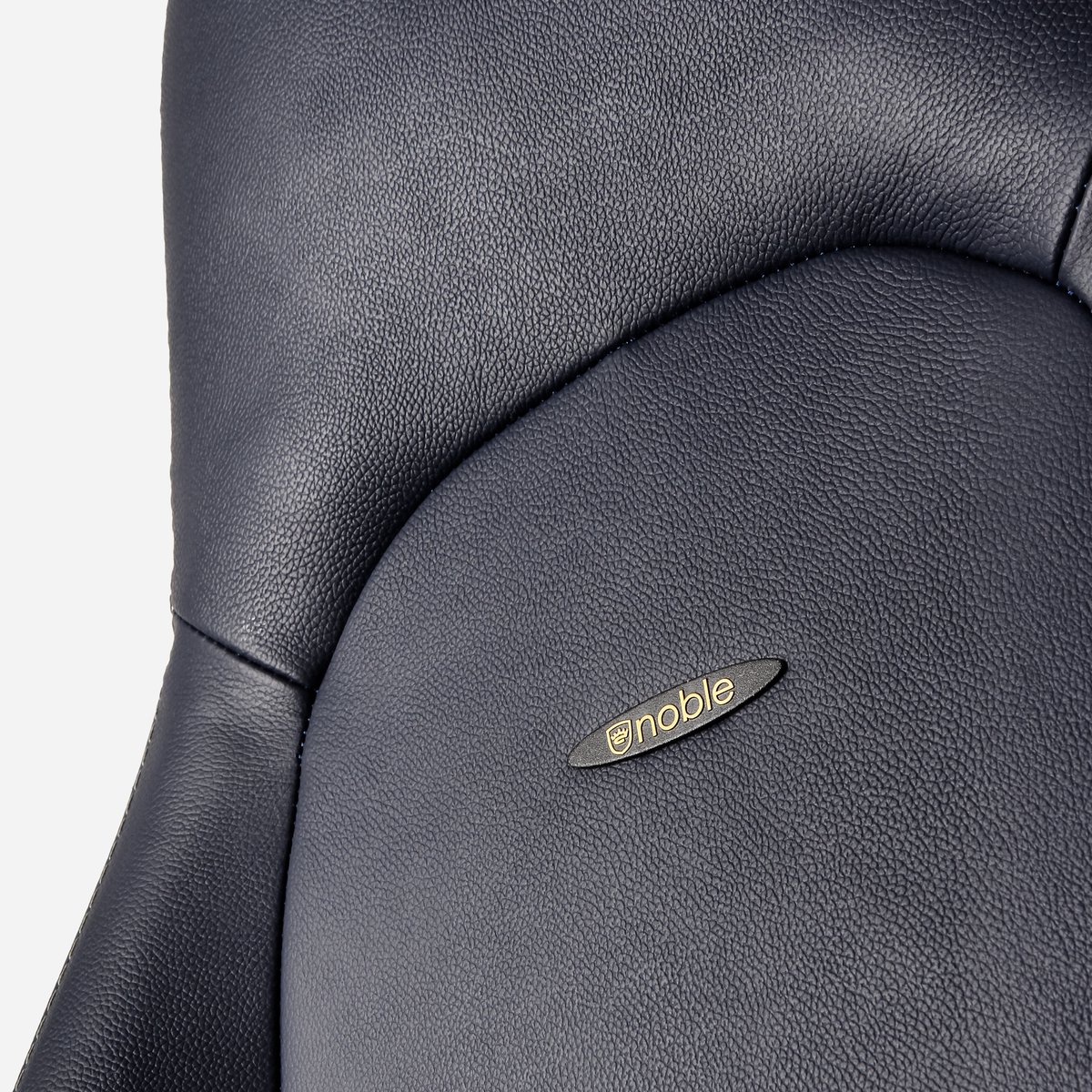 Noblechairs Icon Real leather gamestoel blauw/grijs – foto 6