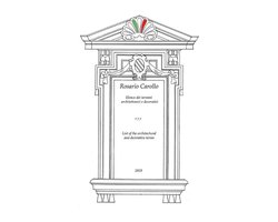 Elenco dei termini architettonici e decorativi - List of the architectural and decorative terms