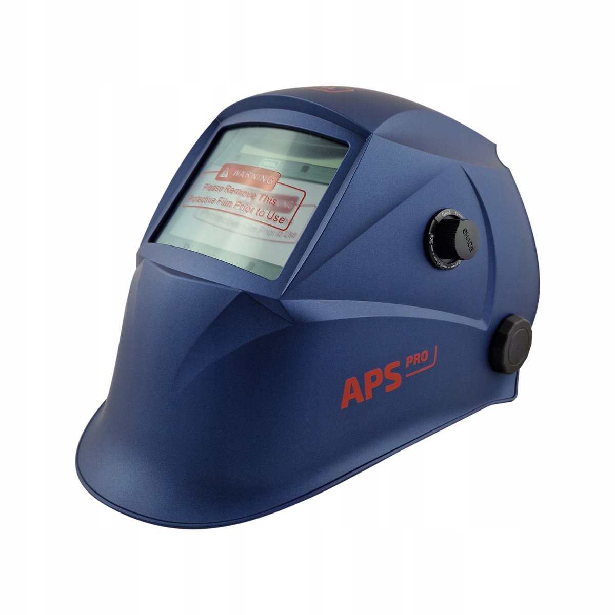 Zelfdonkere lashelm Ideal APS-616G PRO BLAUW MAT TC