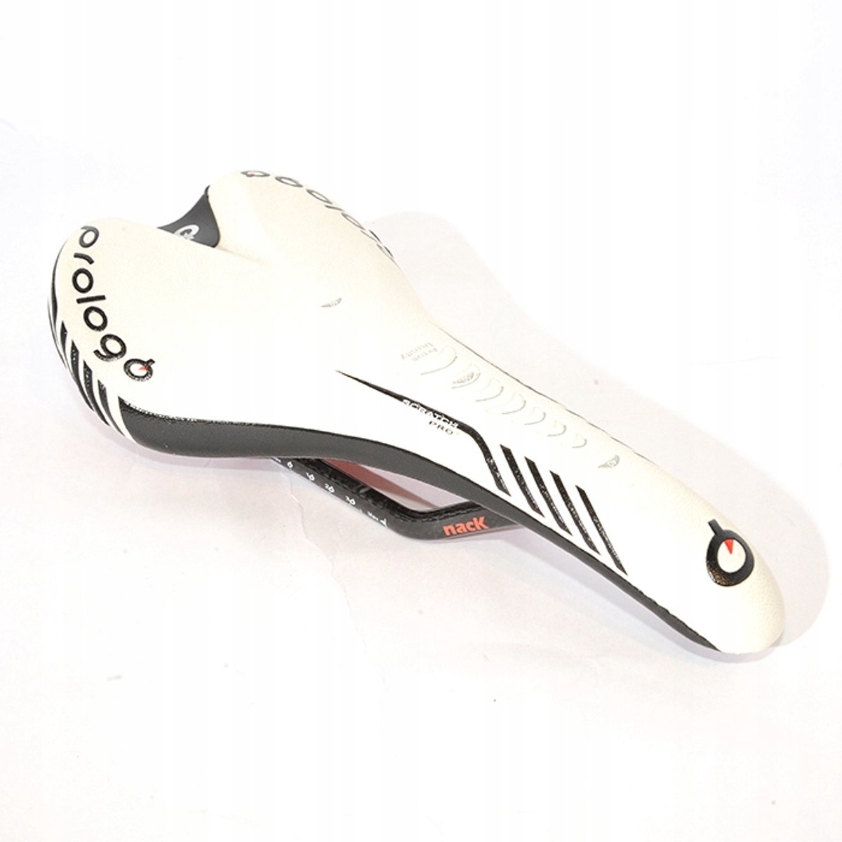 Prologo Scratch Pro 134 Nack Carbon Achter - Wit