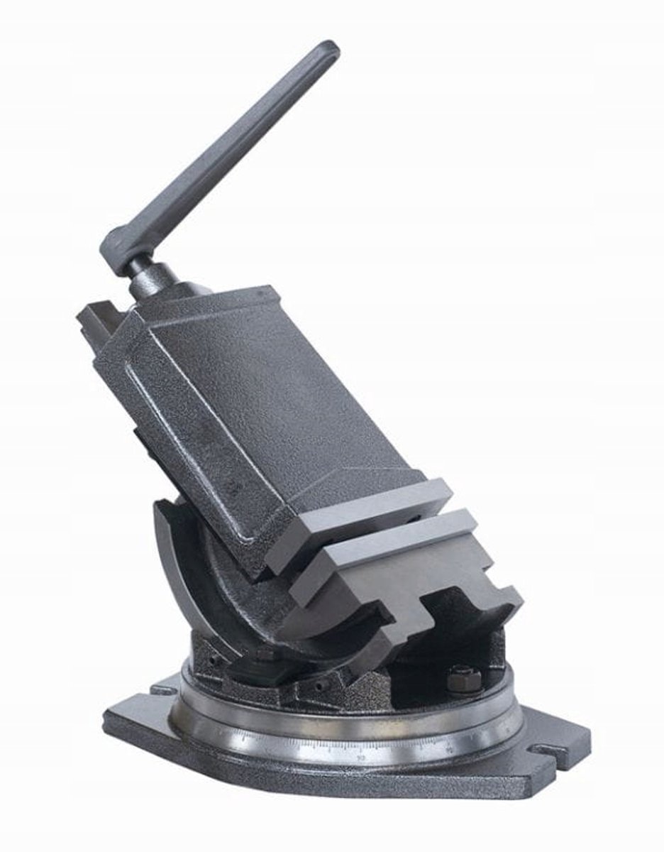 PROMA SS-125 Draai- en Kantelbare Machineklem - 125mm