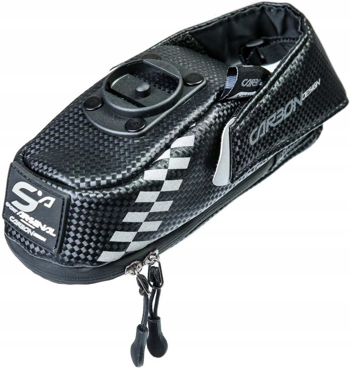 Sportarsenaal Art. 703 Fietstas Onder Zadel - Carbon Design
