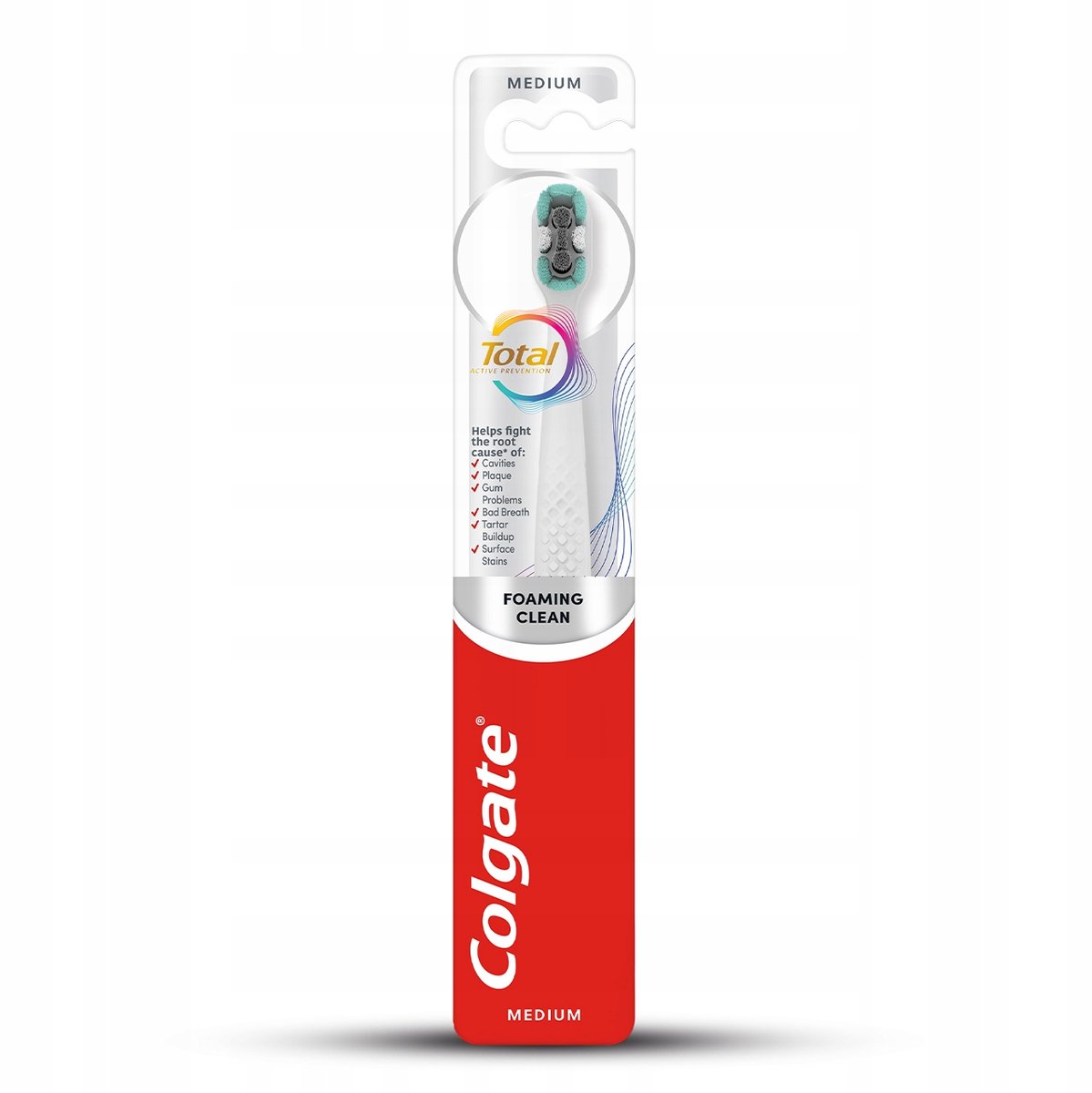 Colgate Total Foaming Clean handmatige Tandenborstel