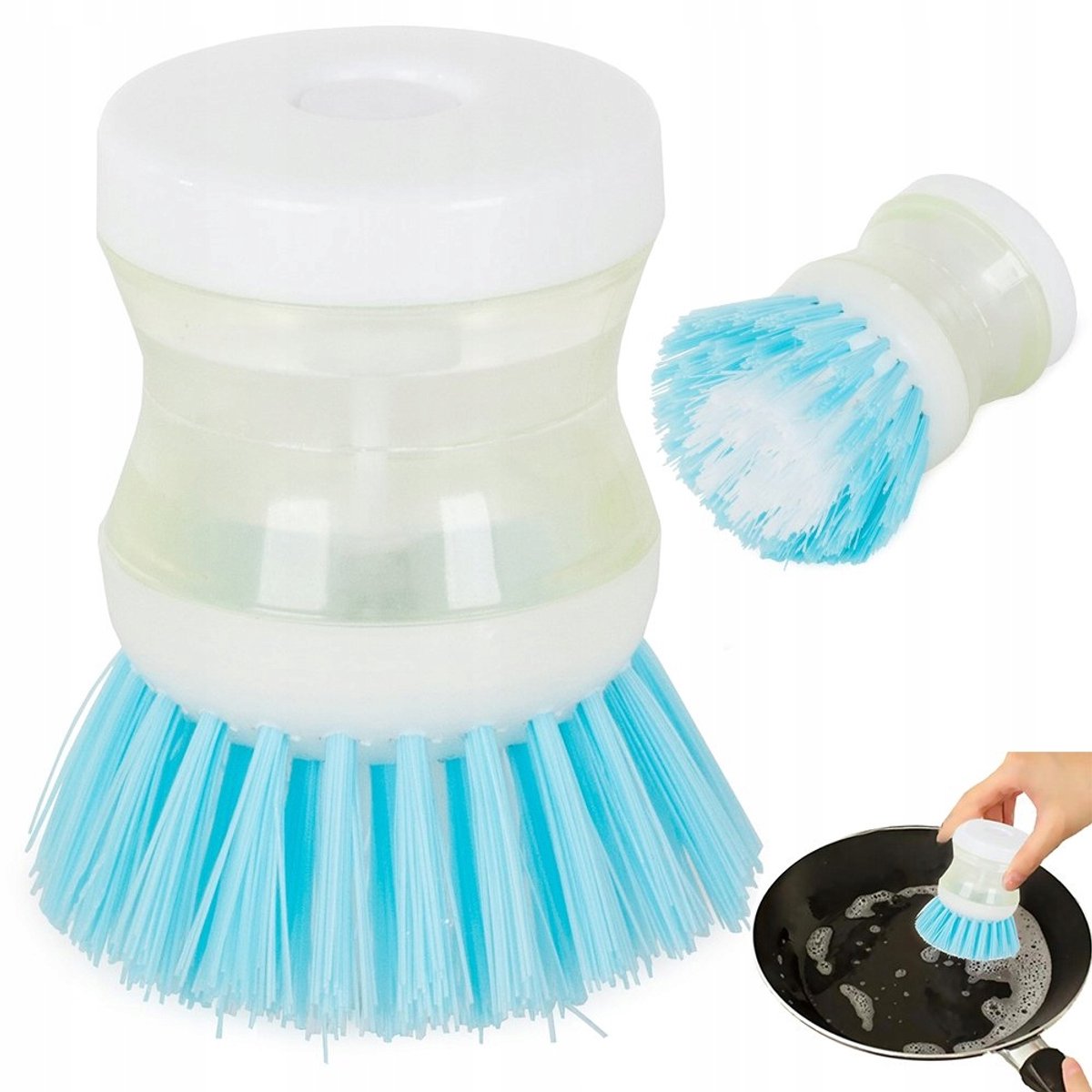 Keukenborstel met Zeepdispenser - Efficiënt Schoonmaken