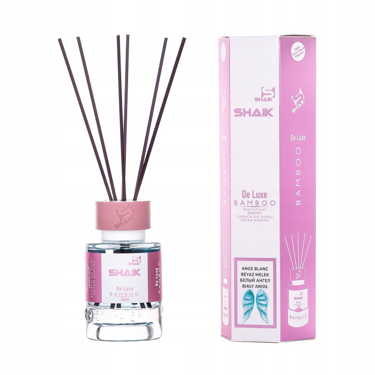 Shaik De Luxe Witte Engel Geurverspreider met Stokjes - 100 ml