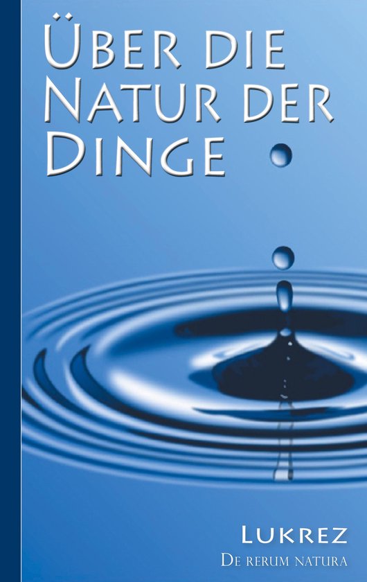 Lukrez: Über die Natur der Dinge - cover