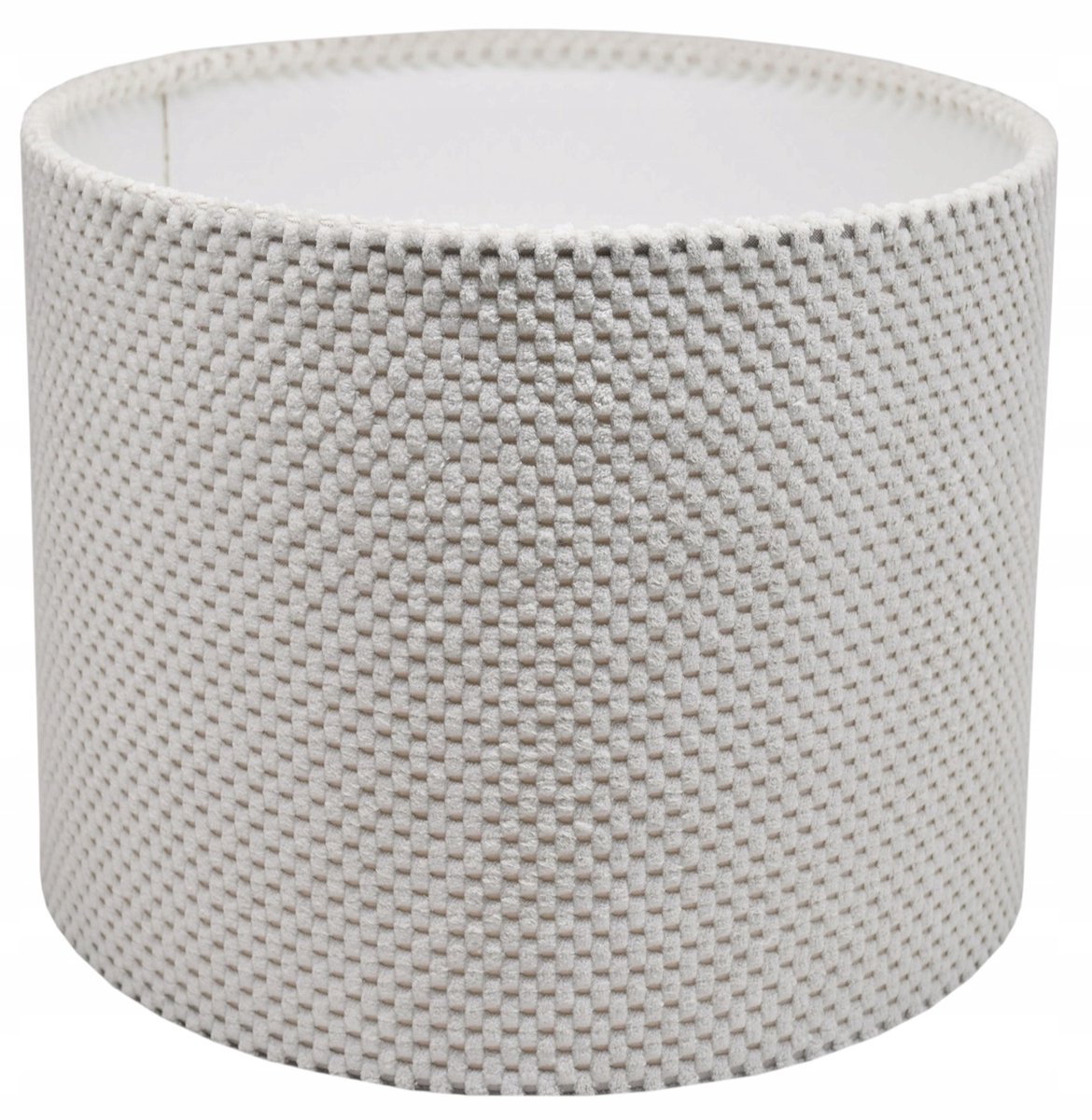 Lichtgrijze Stoffen Lampenkap 15cm E27/E14 - Stijlvol en Modern