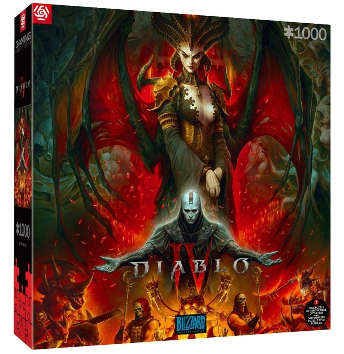 Diablo IV Lilith Puzzel - 1000 Stukken - Logisch Spel voor Jongeren