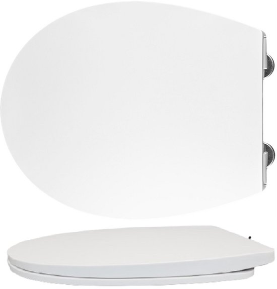 KESSER® WC bril met Soft Close Deksel - Toiletbril - Wit