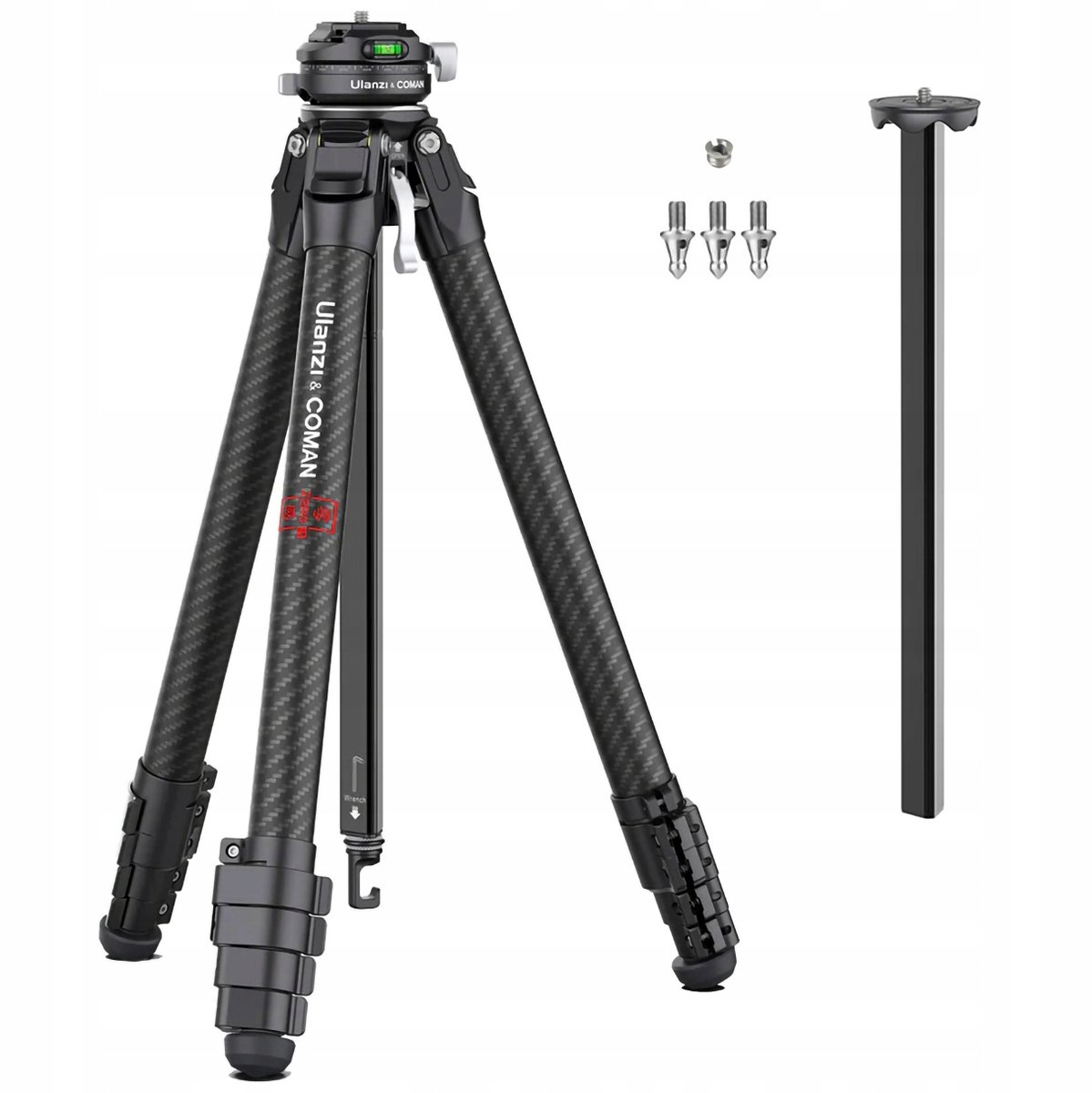 Ulanzi ZERO F38 Carbon Statief met Panoramische Kop