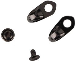 Shoe Lace Hooks - 20 Pairs Alloy Boot Hooks - Lace Fittings met Rivets voor Climbing Hiking Shoes - Outdoor Mountaineering Boots