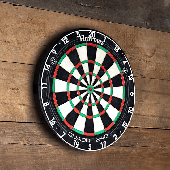 Harrows Quadro 240 dartboard van Harrows — afbeelding 5