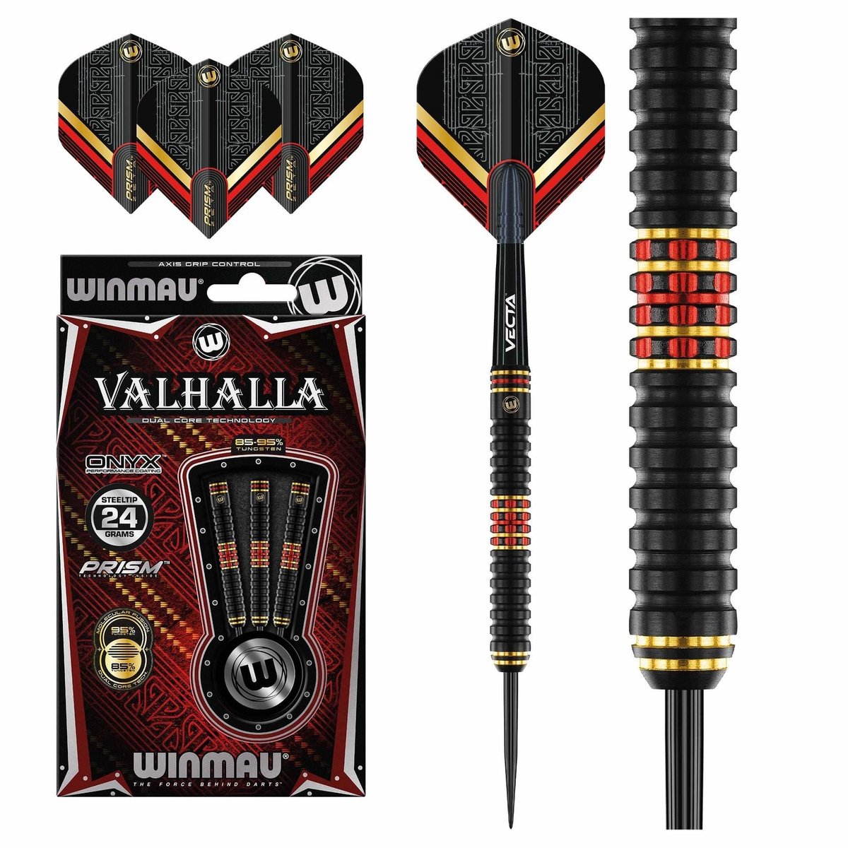 Winmau Valhalla Dual Core 95% / 85% - Dartpijlen