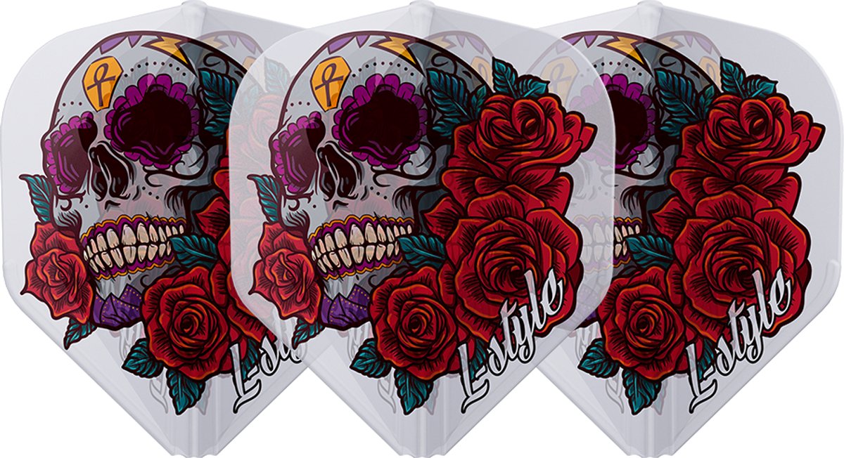 L-Style EZ L1 Anastasia Dobromyslova V4 Clear White - Dart Flights