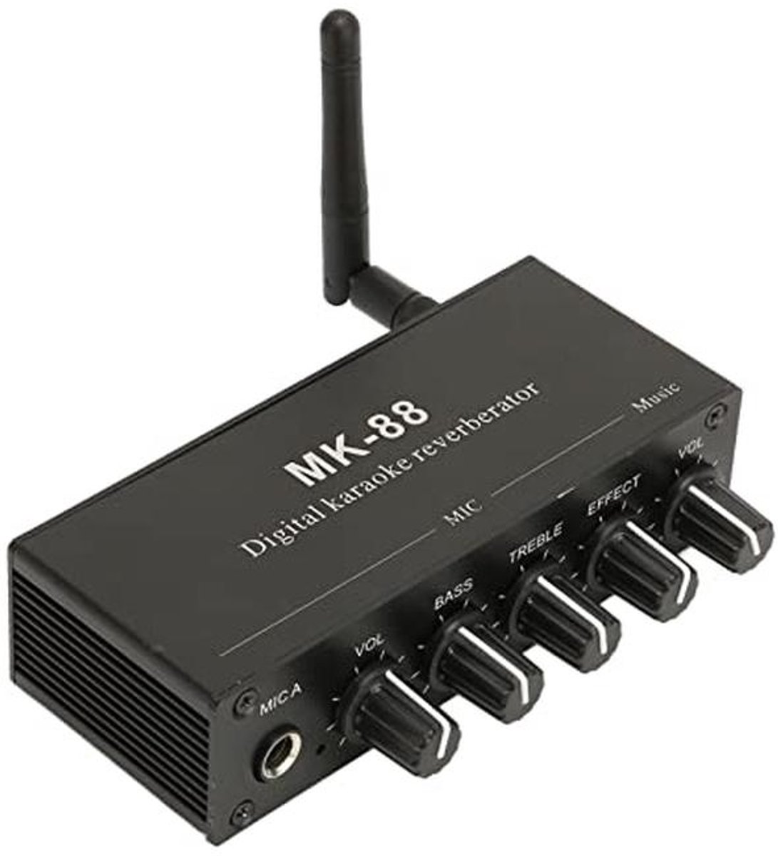 Draadloze Karaoke Mixer met Verstelbare Volume en Bluetooth 5.0