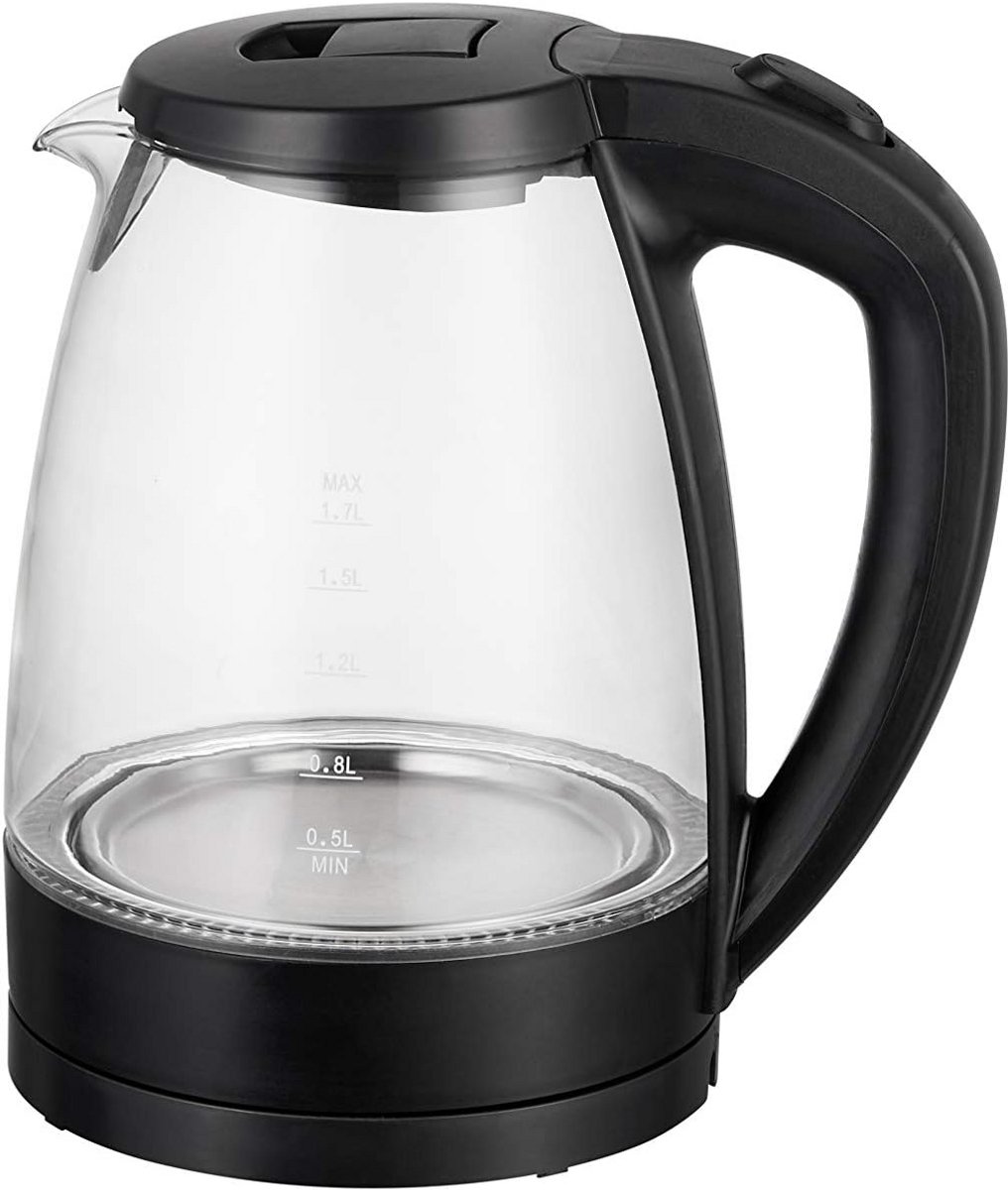Glazen Waterkoker Zonder Snoer - Snel en Veilig Water Koken