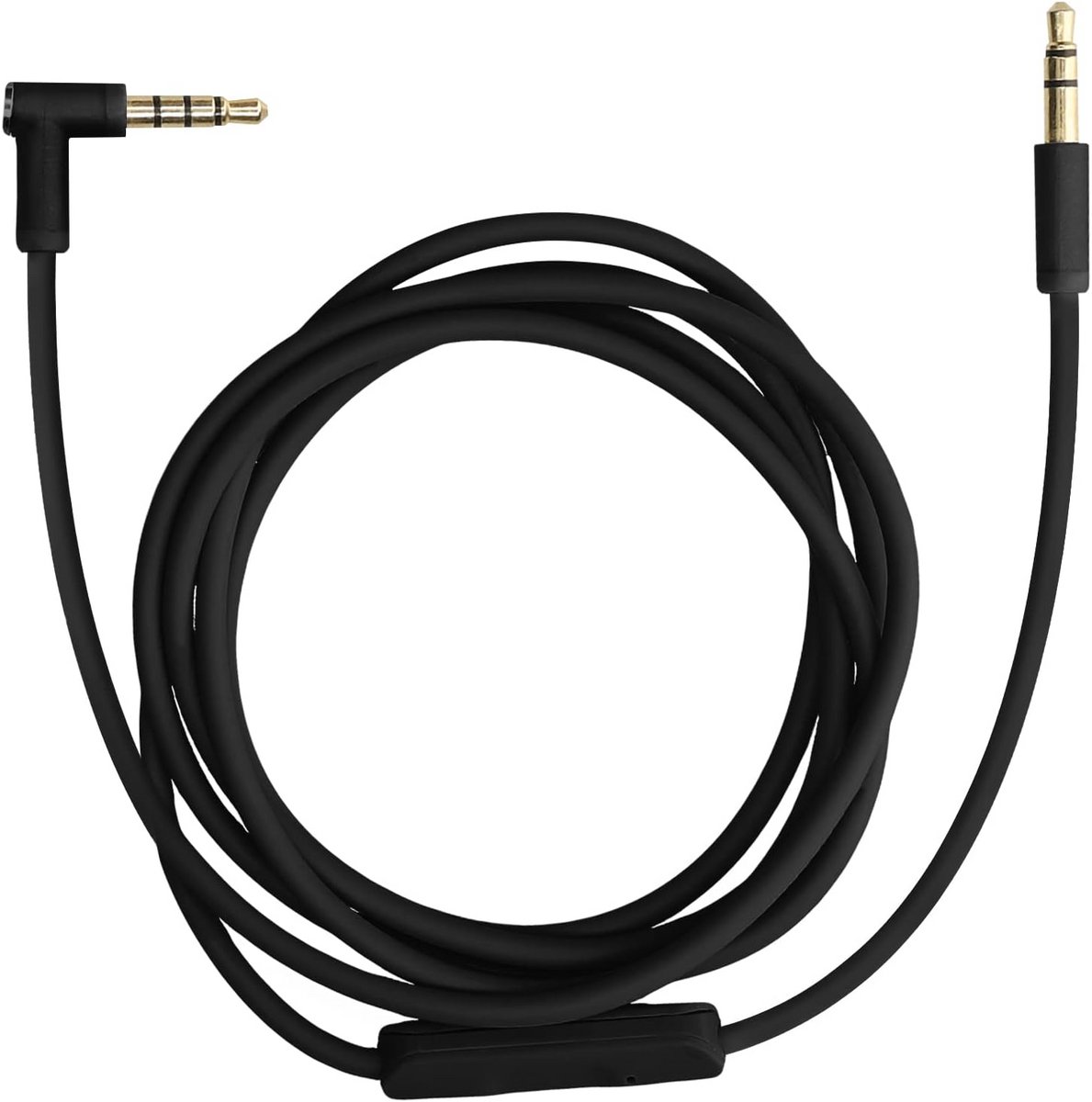 Reserve Kabel voor Koptelefoon met Microfoon en Volumeregeling - 140 cm