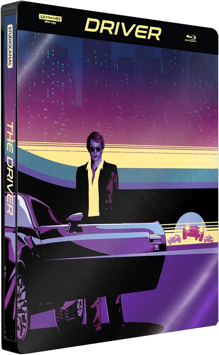 Filmklassieker: The Driver (1978) Steelbook 4K Ultra HD en Blu-Ray set