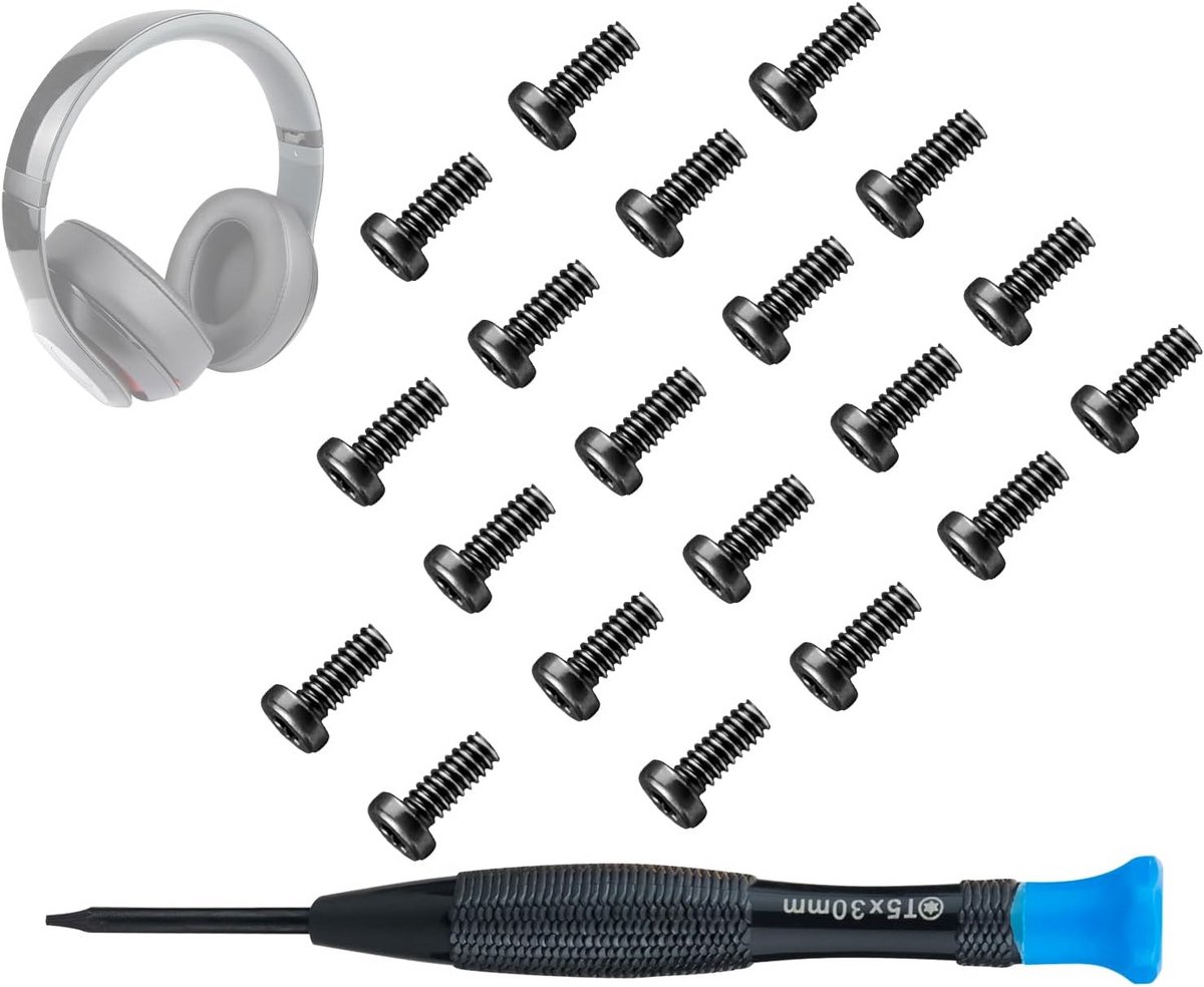 Vervangende Schroeven Set voor Koptelefoon Hoofdband - Universele Geschikt voor Diverse Hoofdtelefoon Modellen