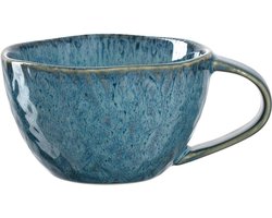 Vaatwasmachinebestendige keramische koffiemok - 290 ml, blauw