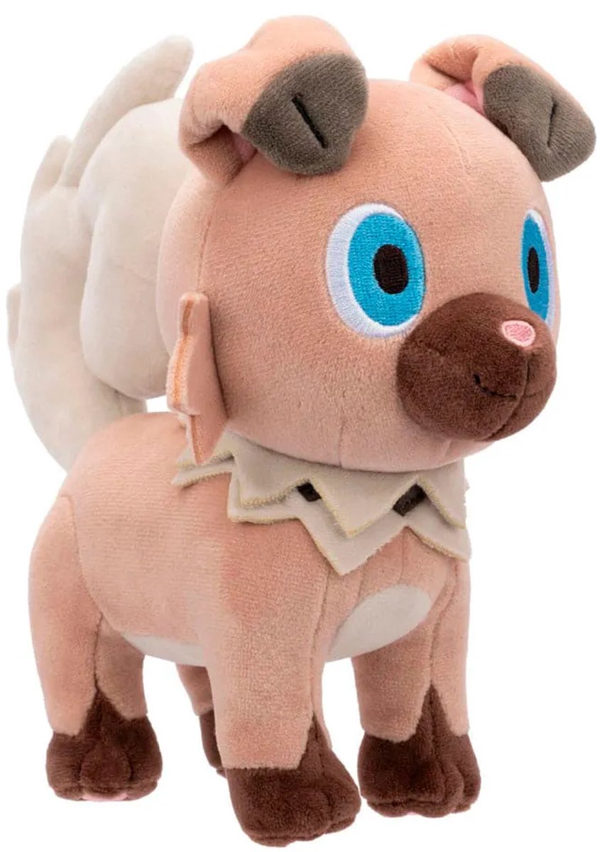 Pokémon Knuffel - Rockruff 20 cm — afbeelding 2